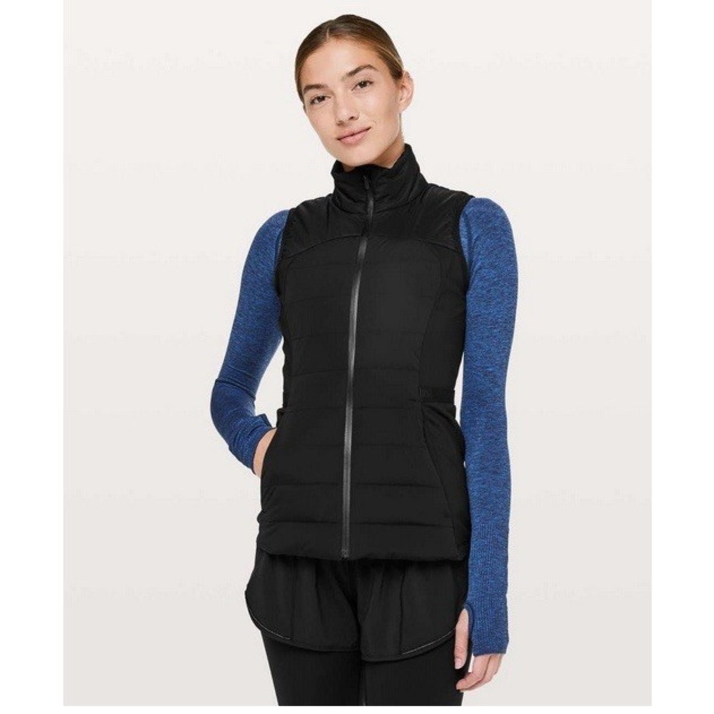 Lululemon Women's Black Down For It All Goose Feather Best Size 4